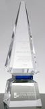 Obelisk Pyramid Crystal Trophy