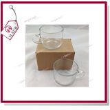 10 Oz Clear Glass Separate Brown Box Packaging