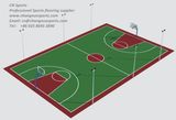 Painting Material for Basketball Court Installation
