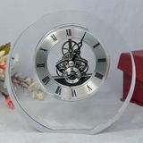 Popular Hot Selling Desk Crystal Clock for Promotion Gift