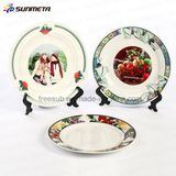 Freesub Sublimation Heat Press Ceramic Plate for Wedding Gift (CY10A)