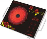 Stainless Steel Body with Handle 2200W Infrared Cooker High Power Electric Infrared Cooker