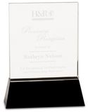 Crystal Parallel Plaque-Black Base