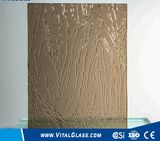 3-6mm Tempered Bronze Dream Patterned/Figured/Reflective/Laminated/Acid Etched Glass with Ce&ISO9001