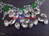 Drop Rhienstones Point Back Jewelry Stones