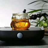 High Borosilicate Glass Teapot with Glass Filter