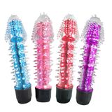 Hot Women Masturbation Massager Crystal Shock AV Spike Vibrator