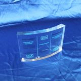 Customize Clear Office Gift Crystal Souvenir