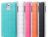 Rubber Skin with Crystal PC Phone Case for Samsung Note3/N9000