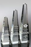 Cairn Obelisk Crystal Award (#5110, #5103, #5111)