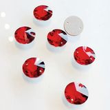 China High Quality Crystal Rivoli Light Siam Sew on Glass Stone