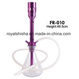 Colorful Smoke Shisha Clear Crystal Glass Hookah Aluminum Glass Shisha