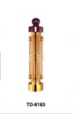 Gold Color Wood+ Stainless Steel Staircase Handrail