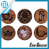 Custom Round 3D Stickers with Logo Printing