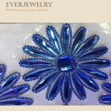 Fashion Hotfix Transfer Crystal Peacock Appliques