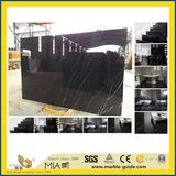 Natural Black Nero Marquina Marble Big Polished Slab for Flooring/Tile/Stair/Paving/Wall/Countertop/Vanity/Kitchen/Bathroom/Sink/Washing/Basin
