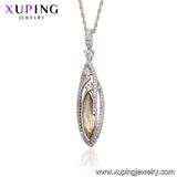 43835 Xuping Indian Cubic Zirconia Jewelry Necklace Crystals From Swarovski Necklace Jewelry