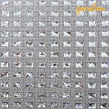 Hot Fix Rhinestone Mesh Sticker