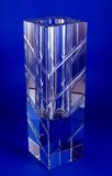 Crystal Pen Holder-Blue Base