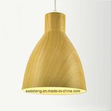 Decoration Light Chandelier Pendant Lamp with Wood Color for Restaurant