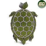 New Design Tortoise Rhinestone Clutch Evening Bag Women Handbags Leb736