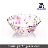 Frangipani Glass Bowl/Glass Salad Bowl (GB1629AMH-2)