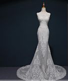 Mermaid Lace Wedding Bridal Wedding Dress