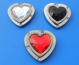 Heart Shape Crystal handbag Hanger with Diamond (ASNY-JL-BH-12111803)