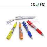 Business Gift Plastic Pen USB Flash Pen Memory USB Stick Key Drive U Disk