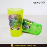 480ml Black Light Pint Glass with Foil Decal