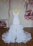 China Guangzhou Mermaid White Wedding Dress 2016