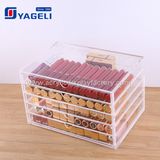 2018 Fashionable Acrylic Makeup Organizer with Custom Drawers