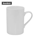 Bestsub 10 Oz White Coated Ceramic Sublimation Photo Mug (B301)