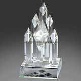 Super 5-Star Diamond Optical Crystal Award (CA-1258)