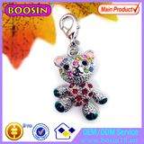 Cute Rhinestone Crystal Bear Pendant 17704