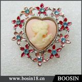 Vintage Cheap But Elegant Cameo Brooch China Wholesale #5391