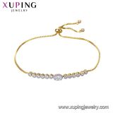 75295 Fashion Elegant 14K Gold-Plated Women Imitation Jewelry Bracelet with Pearls