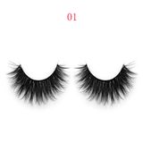 3D Faux Mink Double-Layered Silk Lashes Synthetic Fake Eyelashes