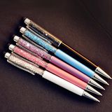 Multi Color Crystal Diamond Ballpoint Pen School&Office Ball Pen Advertising Gift Pen