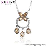 43615 Xuping Women Accessories Jewelry, Crystals From Swarovski Gold Plated Necklace