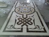 Marble Water Jet Medallion Natural Stone Mosaic Pattern