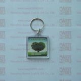 Custom Square Shape Acrylic Keychain (KYC23073)