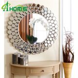 Round Handmade Cheap Mirror Spell Wall Mirror