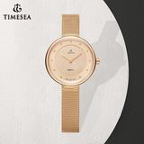 Fashion Lady Wrist Watch Women Steel Mesh Watch 71264