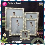 Set of 5PCS Square Type Pearl Design Photo Frame