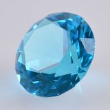 Machine Made Crystal Diamond Paperweight