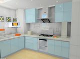 15 Years' Experience Manufacturer for Modular Kitchen Cabinets Project (PVC, Lacquer, Laminate, UV, Wood veneer)