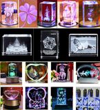 Economic 3D Laser Glass Inner Engraving Machine (HSGP-2KD)