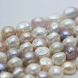 13-14mm Multi-Color Baroque Cultured Large Pearl Strands (E190019)