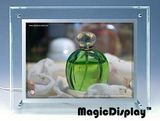 Slim Crystal Display Picture Frame for Shop Counter